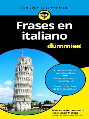 cover image of Frases en italiano para Dummies